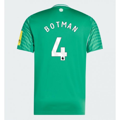 Newcastle United Sven Botman #4 Replica Away Stadium Shirt 2025-26 Short Sleeve Newcastle United Sven Botman #4 Replica Away Stadium Shirt 2025-26 Short Sleeve